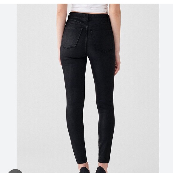 DL1961 Farrow Instasculpt costed jeans in Sonoma - Picture 2 of 5